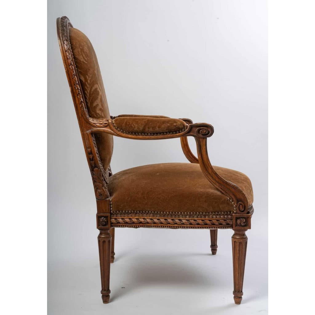 Fauteuil à la Reine Style Transition (Louis XV. Louis XVl ) 19eme