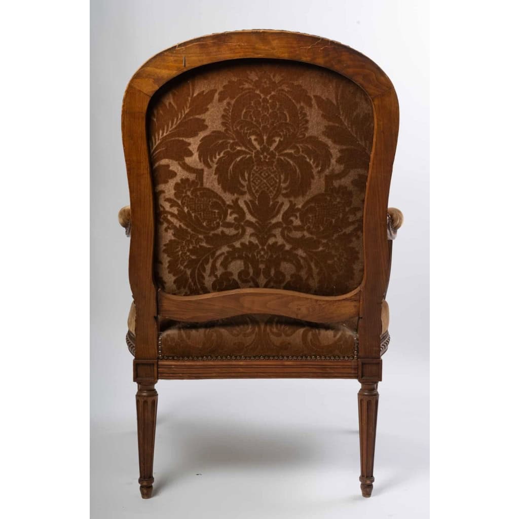 Fauteuil à la Reine Style Transition (Louis XV. Louis XVl ) 19eme