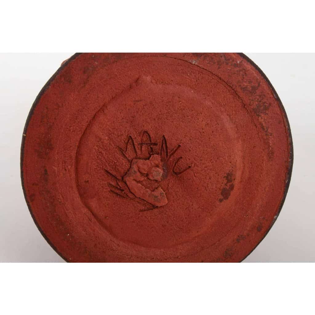 Bouteille strie en céramique par Emmanuel Peccatte ( 1974 – 2015 ) – céramique contemporaine | Biron Bouteille strie en céramique par Emmanuel Peccatte ( 1974 - 2015 ) - céramique contemporaine