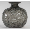 Vase « Sophora » verre gris patiné blanc à l’acide de René LALIQUE | Biron ||||||||