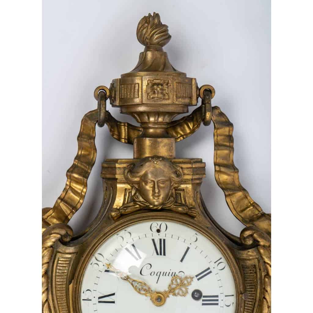 Cartel d’applique Napoléon III, signé Coquin à Paris | Biron Cartel d'applique Napoléon III, signé Coquin à Paris