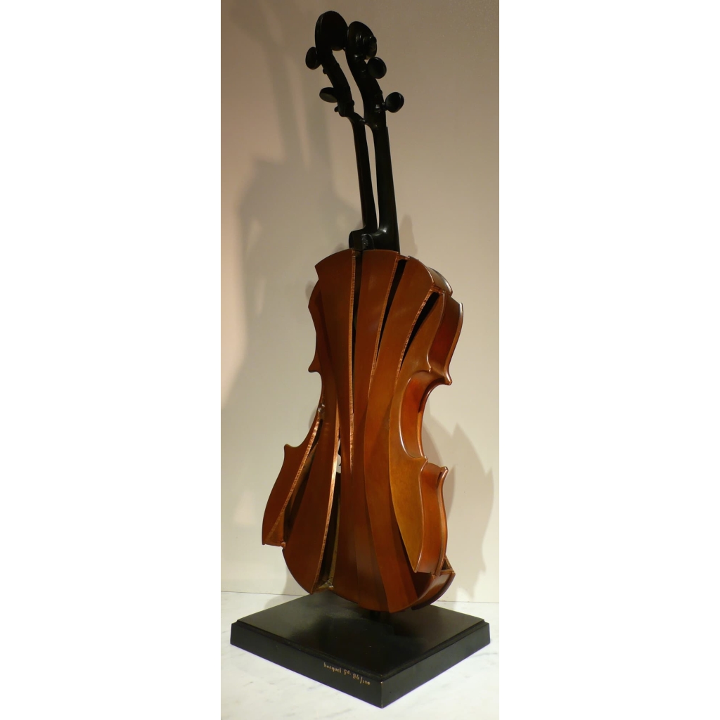 ARMAN Sculpture En Bronze 20ème Siècle Signée Violon Coupé III Art Moderne | Biron ARMAN Sculpture En Bronze 20ème Siècle Signée Violon Coupé III Art Moderne