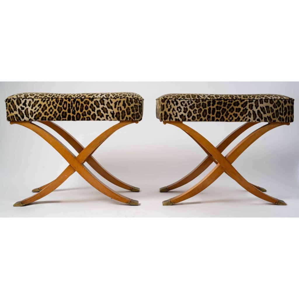 Paire de pouf, 1940 | Biron ||||||||