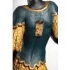 Paire de Nubiens en bois sculpté,Venise, debut du XIXème siecle