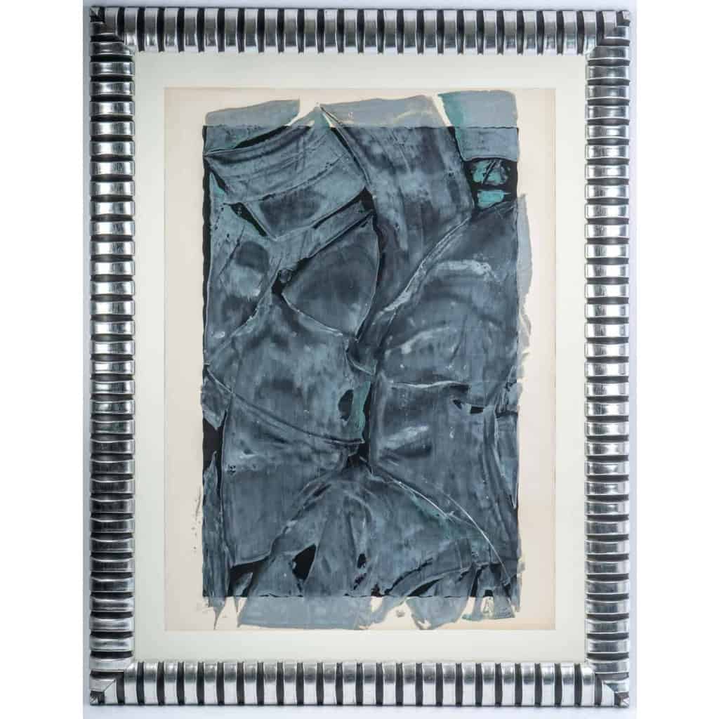 Lithographie de César encadrée, XXème | Biron ||||||