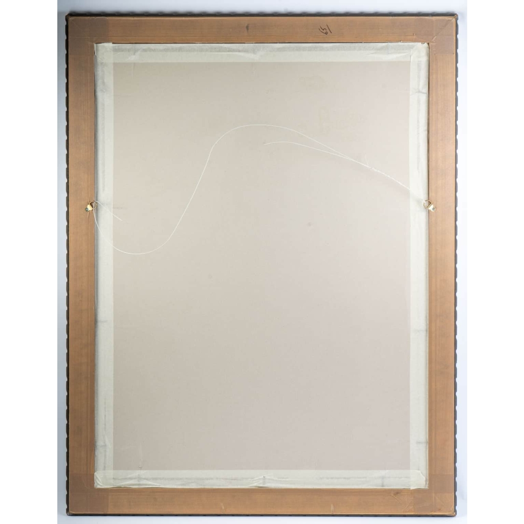 Lithographie de César encadrée, XXème | Biron Lithographie de César encadrée, XXème