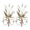 1960 Grande Paire d’Appliques « Bouquet de joncs » Maison FlorArt | Biron |||||
