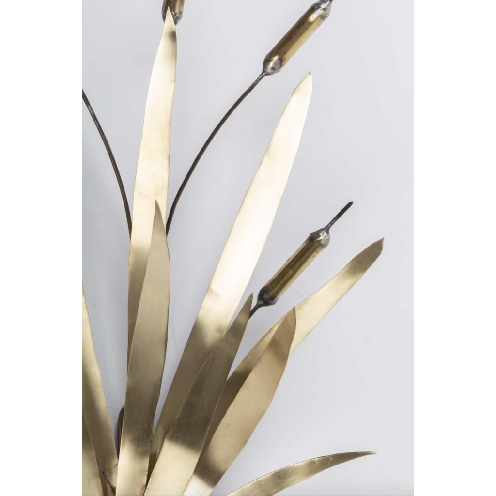 1960 Grande Paire d’Appliques « Bouquet de joncs » Maison FlorArt | Biron 1960 Grande Paire d'Appliques "Bouquet de joncs" Maison FlorArt