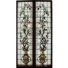 Vitraux clématite grimpante en vase | Biron ||||||