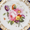 Trois assiettes anglaises, XIXème