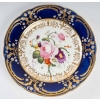 Trois assiettes anglaises, XIXème