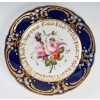 Trois assiettes anglaises, XIXème