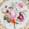 Trois assiettes anglaises, XIXème