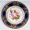 Trois assiettes anglaises, XIXème