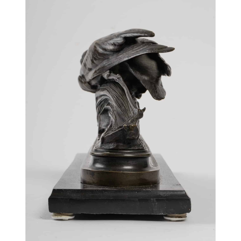 La Bécasse, bronze par Auguste Cain, XIXème | Biron La Bécasse, bronze par Auguste Cain, XIXème