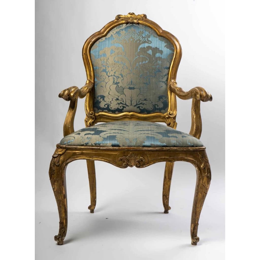 Fauteuil à chassis Venise XVIIIème | Biron |||||||||