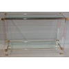 1970′ Console Altuglass Signée Pierre Vandel 113 X 38 X H 75 cm
