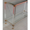 1970′ Console Altuglass Signée Pierre Vandel 113 X 38 X H 75 cm