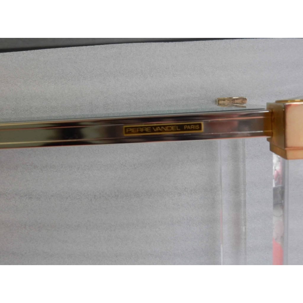 1970′ Console Altuglass Signée Pierre Vandel 113 X 38 X H 75 cm