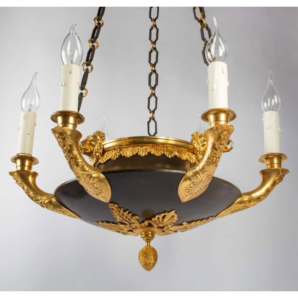 Lustre de style 1er Empire. | Biron Lustre de style 1er Empire.