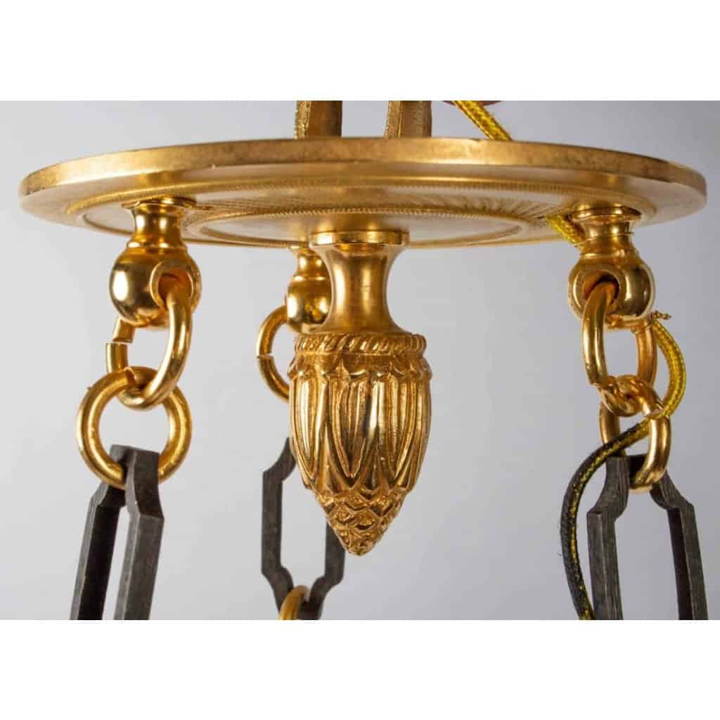 Lustre de style 1er Empire. | Biron Lustre de style 1er Empire.
