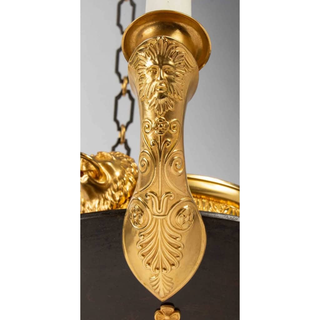 Lustre de style 1er Empire. | Biron Lustre de style 1er Empire.