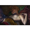 Huile sur toile représentant une femme couchée. Circa. 1920 – 1930 | Biron Huile sur toile représentant une femme couchée. Circa. 1920 - 1930