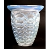 Vase « Guirlandes » verre opalescent patiné bleu de René LALIQUE | Biron |||||||