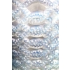 Vase « Guirlandes » verre opalescent patiné bleu de René LALIQUE | Biron Vase « Guirlandes » verre opalescent patiné bleu de René LALIQUE