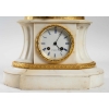 Prélude Bacchique:Enfant jouant de la Flûte de Pan.Pendule de Style Louis XVI par la Maison Charpentier. | Biron Prélude Bacchique:Enfant jouant de la Flûte de Pan.Pendule de Style Louis XVI par la Maison Charpentier.
