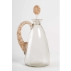 Carafe « Prunelles » verre blanc patiné sépia de René LALIQUE pour Cusenier | Biron |||||||||