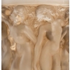 Vase « Bacchantes » verre blanc patiné sépia de René LALIQUE | Biron Vase "Bacchantes" verre blanc patiné sépia de René LALIQUE