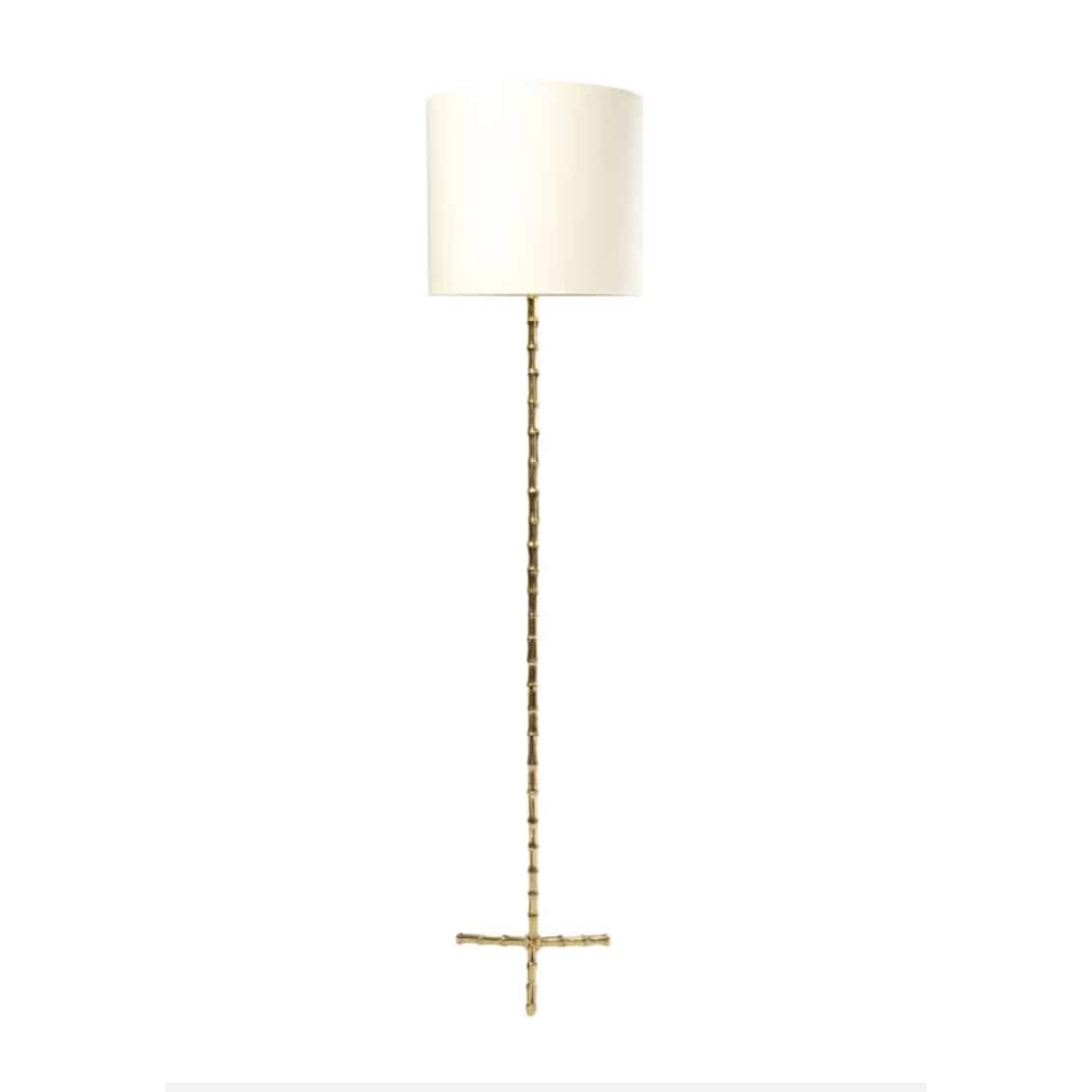 Lampadaire en Bronze de la Maison Bagues 1960 | Biron |||||