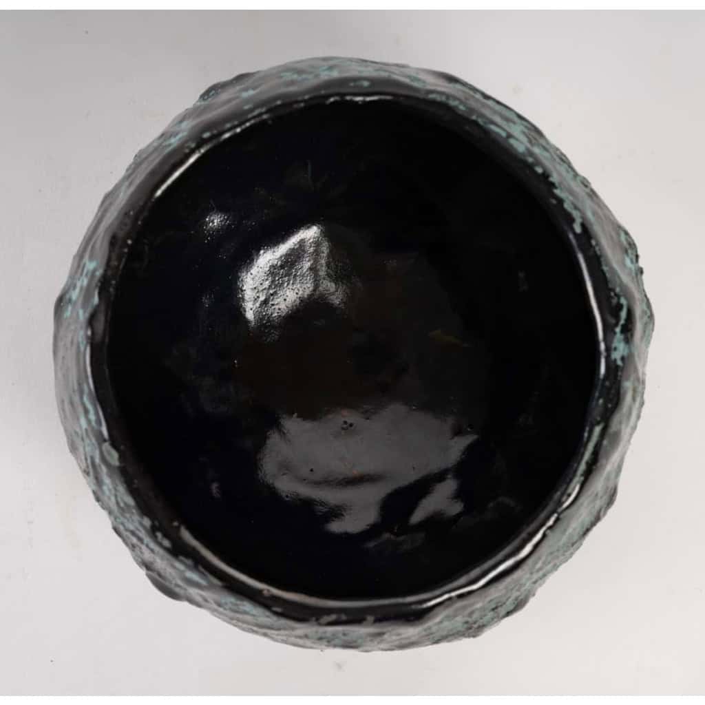 Gisèle Buthod – Garçon (1954) – bol raku n°2 | Biron Gisèle Buthod - Garçon (1954) - bol raku n°2