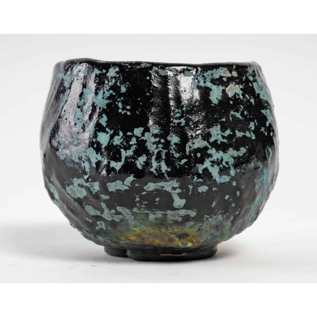 Gisèle Buthod – Garçon (1954) – Bol raku n°3 | Biron Gisèle Buthod - Garçon (1954) - Bol raku n°3