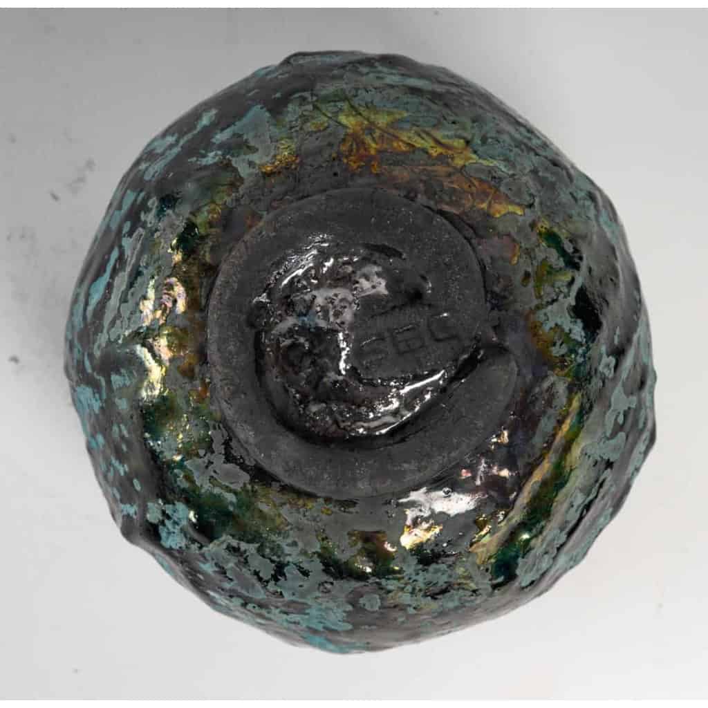 Gisèle Buthod – Garçon (1954) – Bol raku n°3 | Biron Gisèle Buthod - Garçon (1954) - Bol raku n°3
