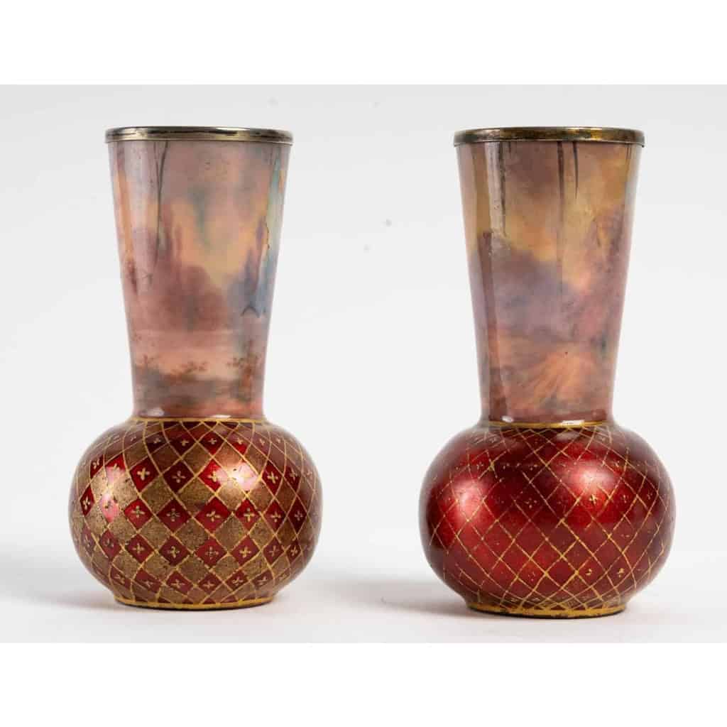 Paire de vases Art nouveau | Biron Paire de vases Art nouveau
