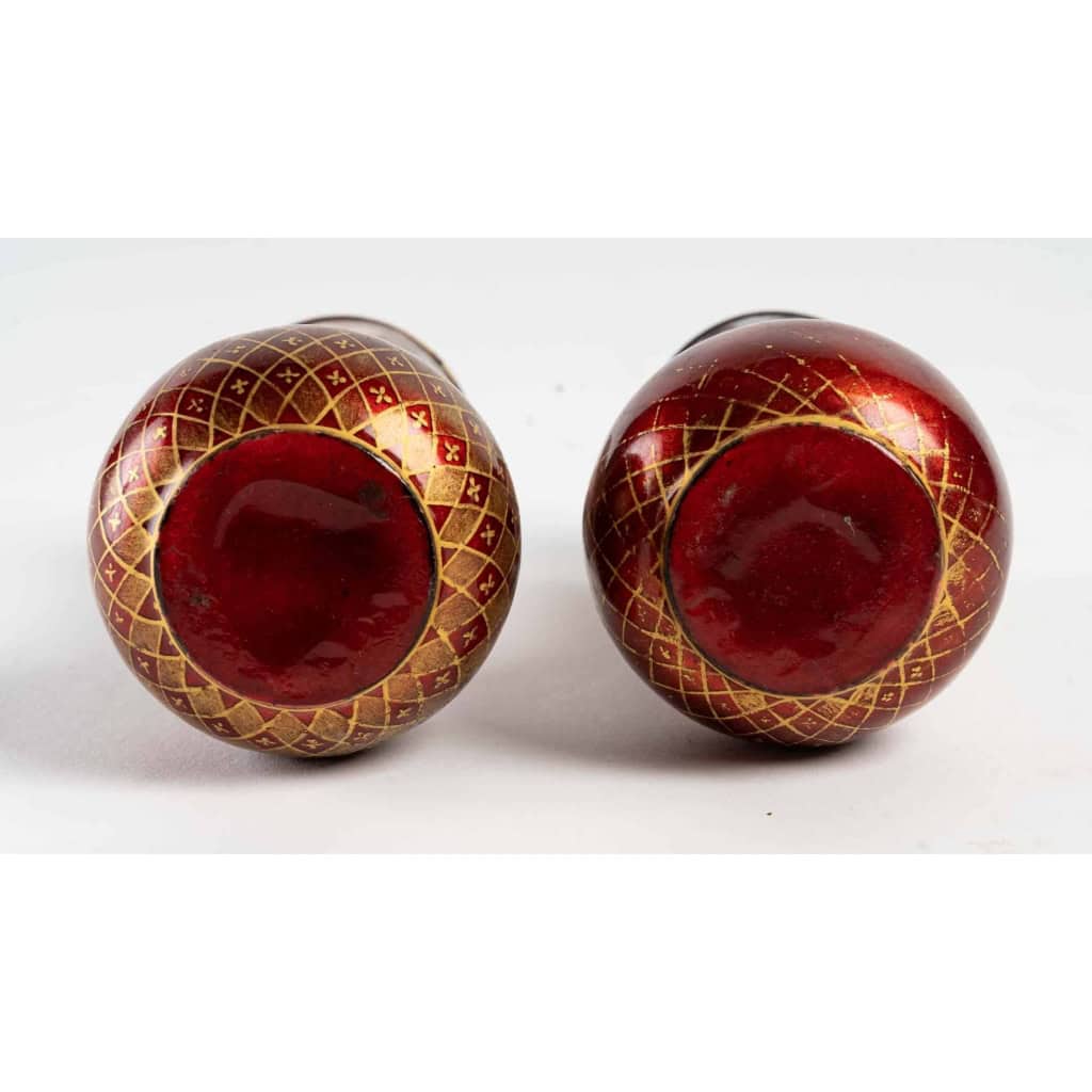 Paire de vases Art nouveau | Biron Paire de vases Art nouveau