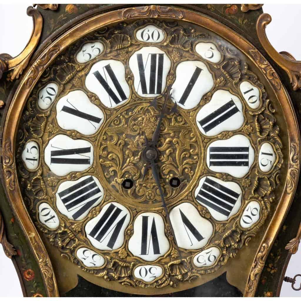 Cartel d’applique en bronze doré et vernis. Style Louis XV. Epoque Napoléon III | Biron Cartel d'applique en bronze doré et vernis. Style Louis XV. Epoque Napoléon III