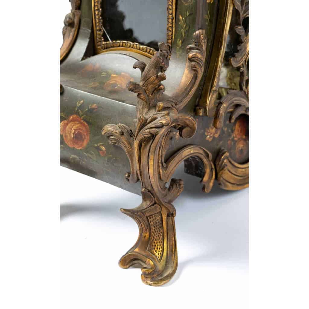 Cartel d’applique en bronze doré et vernis. Style Louis XV. Epoque Napoléon III | Biron Cartel d'applique en bronze doré et vernis. Style Louis XV. Epoque Napoléon III
