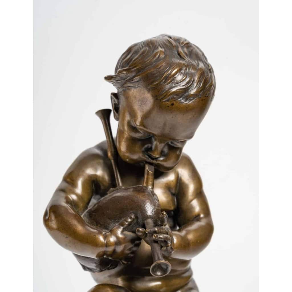 Bronze Lebroc, XIXème | Biron Bronze Lebroc, XIXème