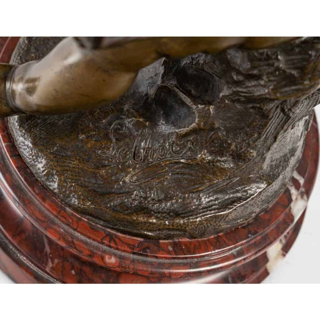 Bronze Lebroc, XIXème | Biron Bronze Lebroc, XIXème