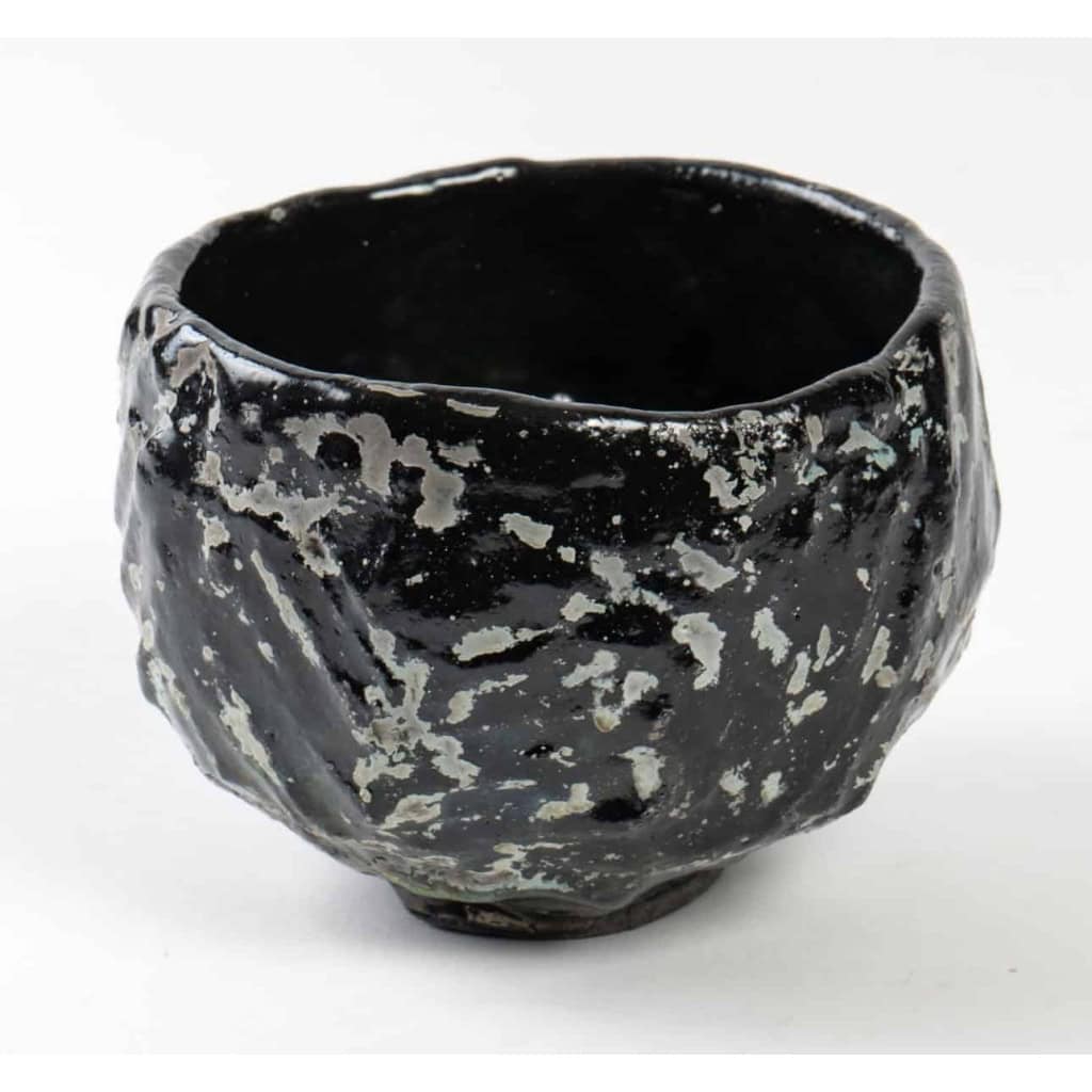 Gisèle Buthod – Garçon ( 1954 ) – bol raku n° 1 | Biron Gisèle Buthod - Garçon ( 1954 ) - bol raku n° 1