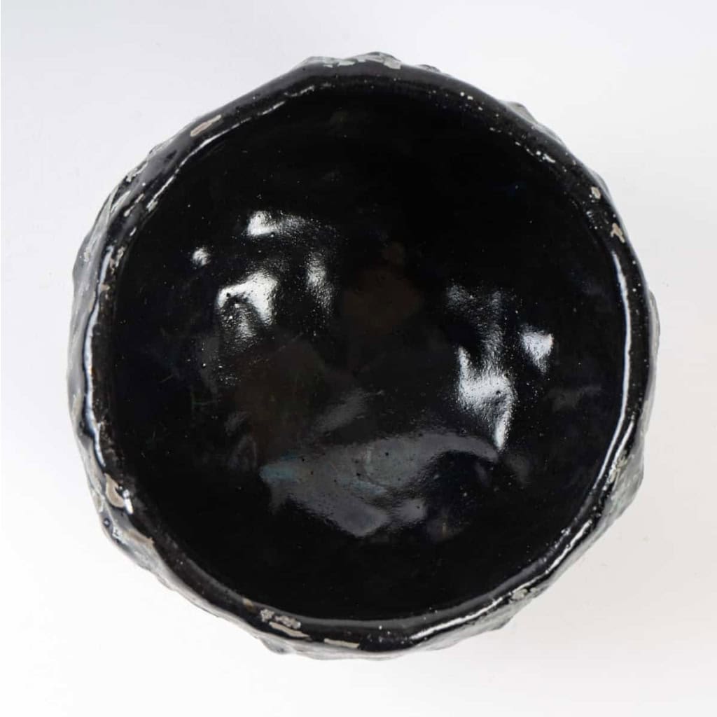 Gisèle Buthod – Garçon ( 1954 ) – bol raku n° 1 | Biron Gisèle Buthod - Garçon ( 1954 ) - bol raku n° 1