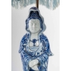 Lampe en porcelaine de Chine. | Biron Lampe en porcelaine de Chine.