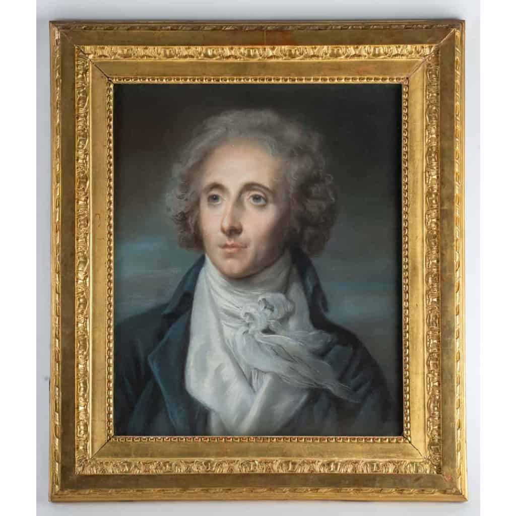 Paire de portraits. | Biron Paire de portraits.
