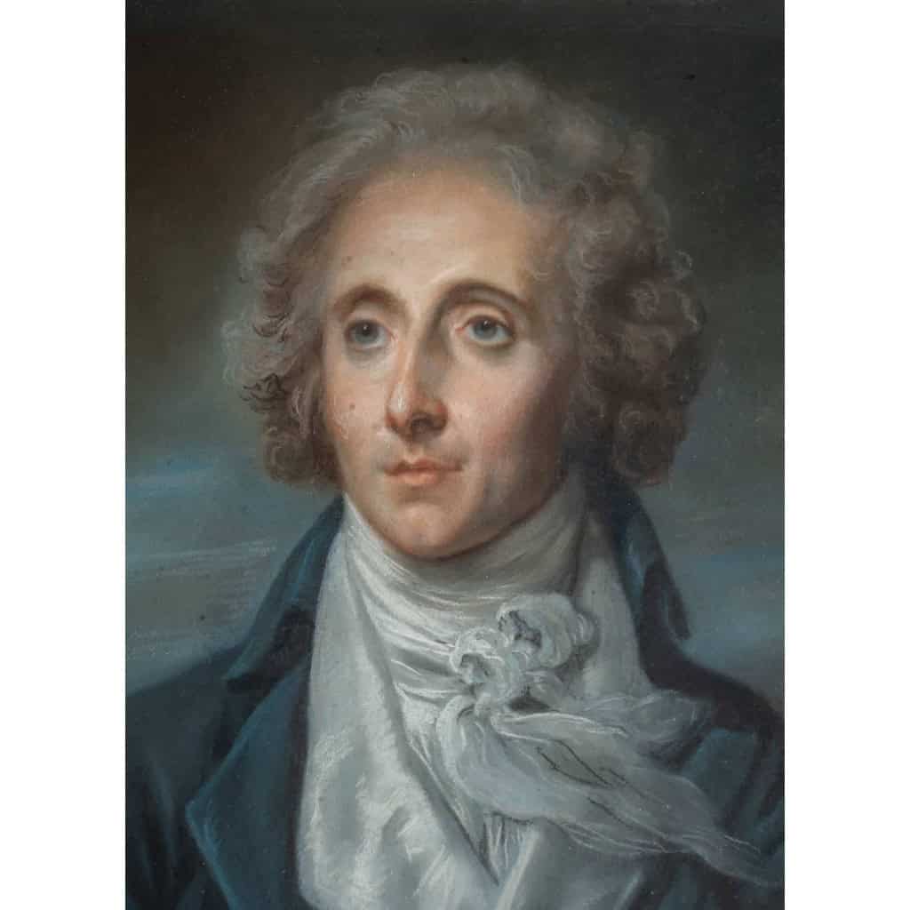 Paire de portraits. | Biron Paire de portraits.