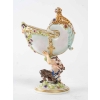Nautile en porcelaine, XIXème. | Biron Nautile en porcelaine, XIXème.