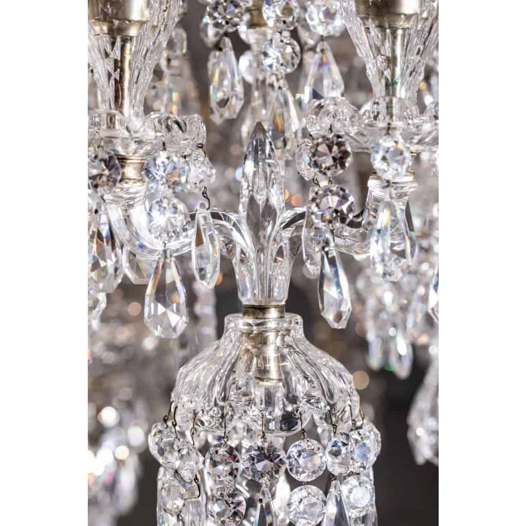 Exceptionnel lustre de la cristallerie Baccarat, 19 ème. | Biron Exceptionnel lustre de la cristallerie Baccarat, 19 ème.