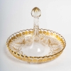 Vide poche 1900, en cristal doré